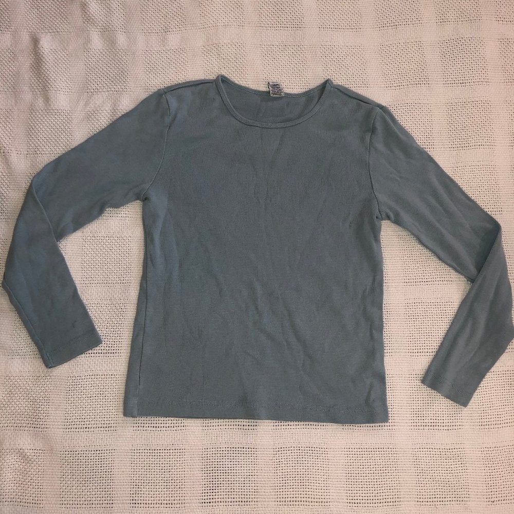 GAP long sleeve blue thermal